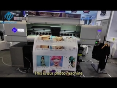 35m2 / Jam Printer Perpindahan Panas Berbasis Air Printer Inkjet Digital Dua Kepala