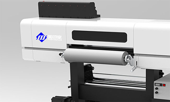 Efisiensi Tinggi DTF Roll Printer Hasil Tinggi UV AB Film Roller Printer Stabilitas Yang Baik