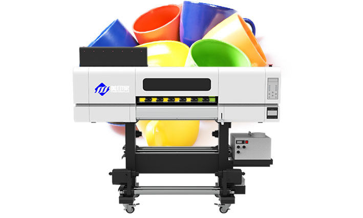 1500ML DTF UV Printer Aluminium Bearing Printing Platform Tinggi Printer 1066 MM