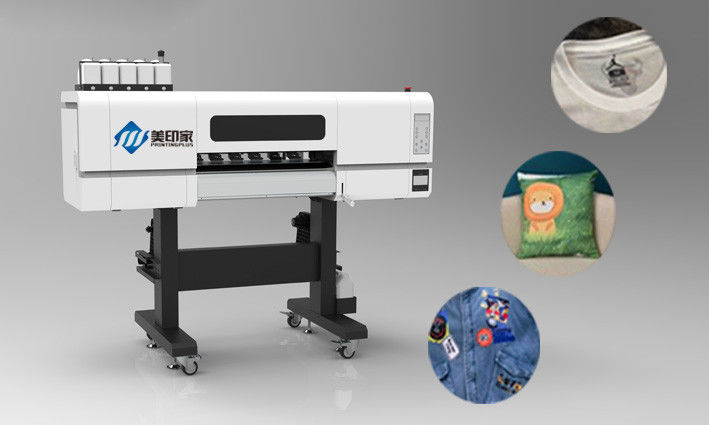 Printer Transfer DTF 1800Dpi Leadshine Motor Platform Depan dan Belakang Printer Hot Stamping Pemanas
