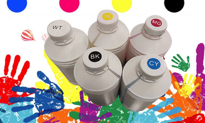 Original Binding DTF Transfer Tinta Printer Spektrum Warna Pengurangan Tinggi