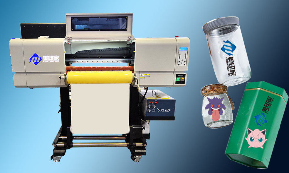 Printer Tinta UV DTF Pemanas Rol Dengan Maintop 6.1/PP Soft RIP Hingga Lebar Pencetakan 600MM