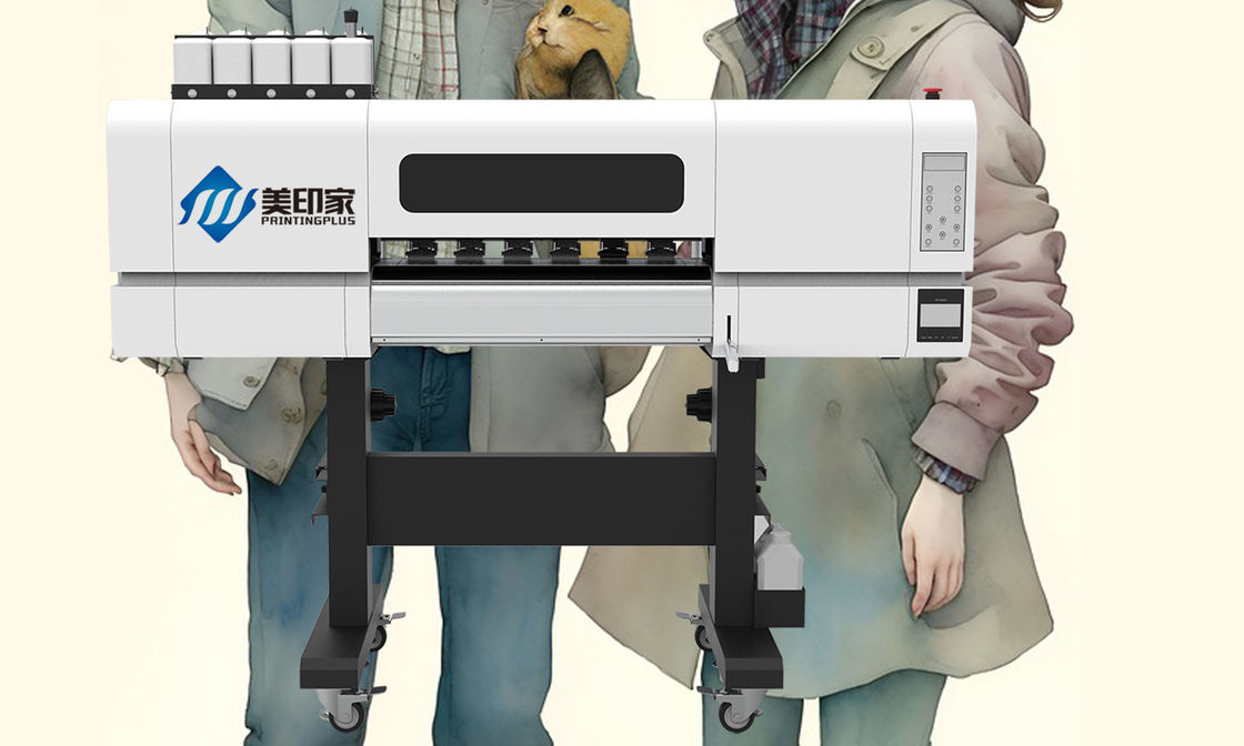Resolusi DTF Transfer Printer Cetak PET Film dengan 620 MM Cetak dan 1062MM Tinggi Meja Kerja