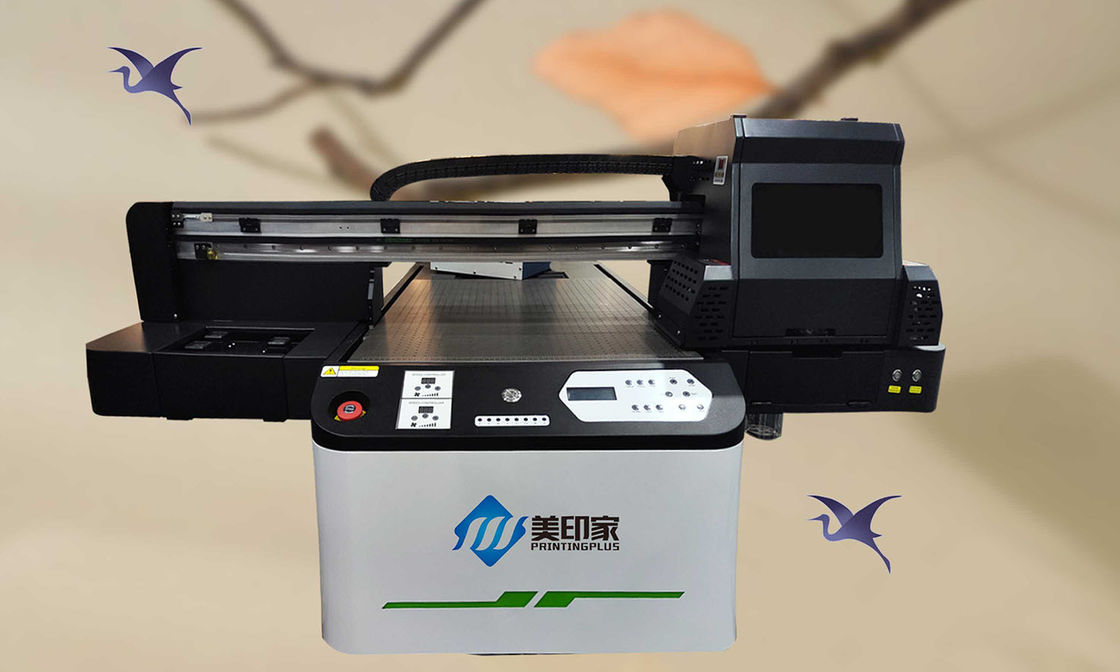 L1600 X W1690 X H802Mm UV Flatbed Printer Untuk Mencetak Pada Plastik yang Dapat Ditcetak 1440Dpi