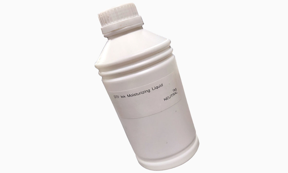 Transparan Warna DTF Tinta Moisturizing Kapasitas Cairan 1L Untuk Epson Printing Nozzle