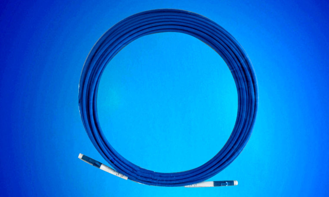 Kabel Serat Optik Dalam Ruang Berwarna Biru 4M Atau 6M Panjang
