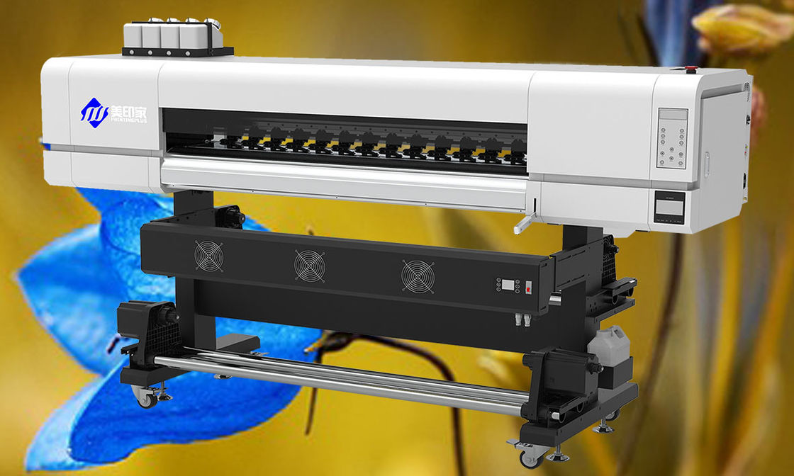 Printer Tinta Air ECO Solvent Dengan Antarmuka Kabel L 2485 X W 955 X H 1573 MM