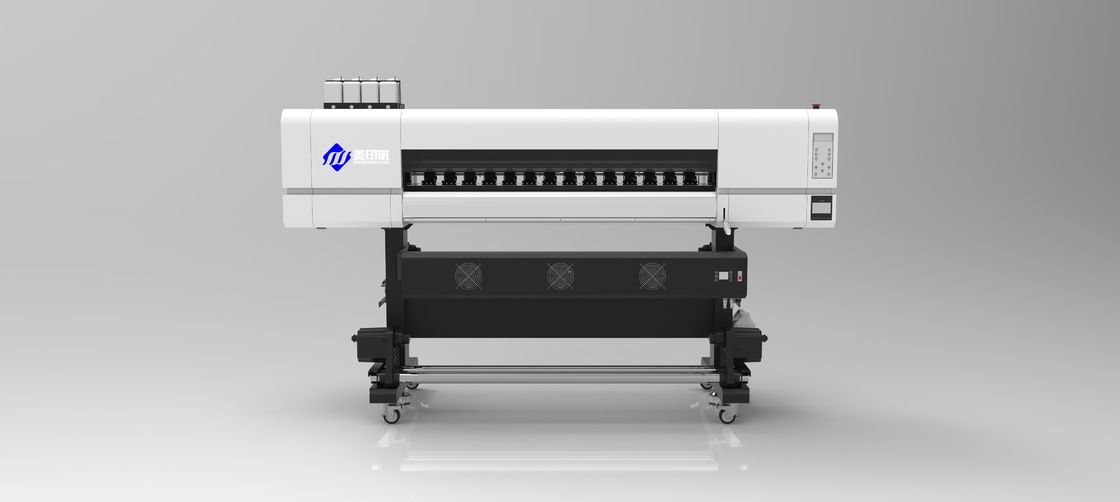 Printer Solvent ECO YMC 6 Warna Digital Poster Printer Resolusi 2400DPI Pencetakan Untuk Iklan