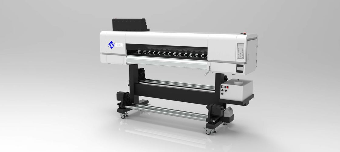 Printer Solvent ECO YMC 6 Warna Digital Poster Printer Resolusi 2400DPI Pencetakan Untuk Iklan