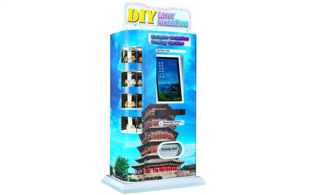 Mesin Penjual otomatis dengan 4G / WIFI / Konektivitas kabel dan warna yang dapat disesuaikan