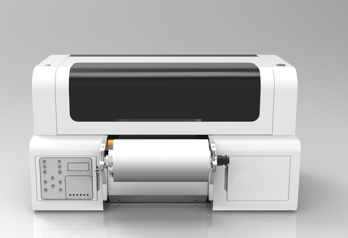 Multi Color Ink DTF UV Printer Dengan Sistem Pemanasan Roller Dan Maintop6.1 RIP Software