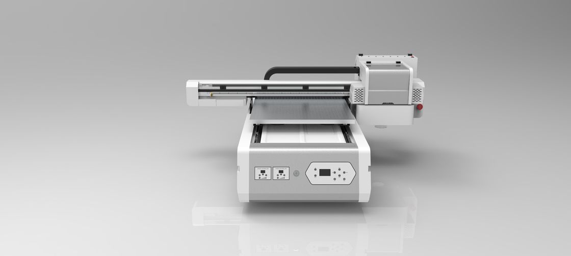 Jepang Thk Guideway UV Inkjet Flatbed Printer dengan THK Guide Rail dan Positive Pressure Ink Supply