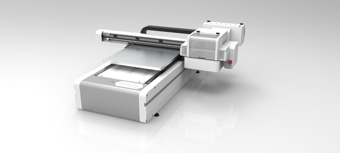 Jepang Thk Guideway UV Inkjet Flatbed Printer dengan THK Guide Rail dan Positive Pressure Ink Supply