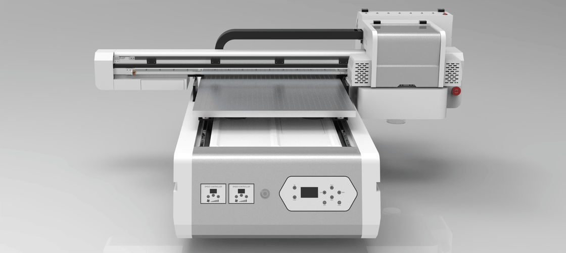 UV Inkjet Flatbed Printer Ruas yang dapat dicetak hingga 600x900 MM Dengan THK Guide Rail