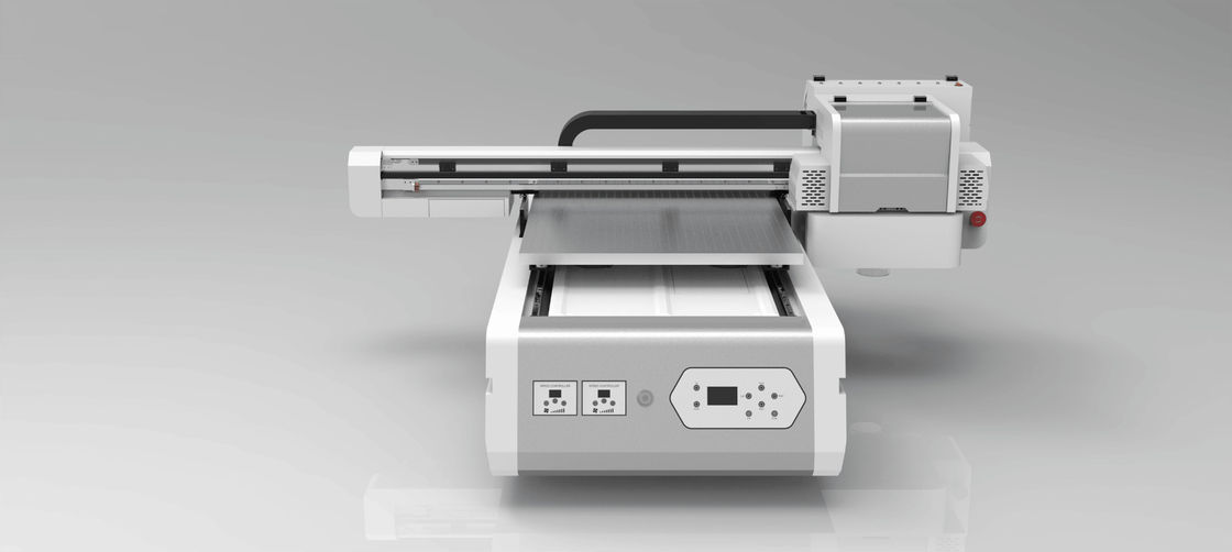 UV Inkjet Flatbed Printer Ruas yang dapat dicetak hingga 600x900 MM Dengan THK Guide Rail