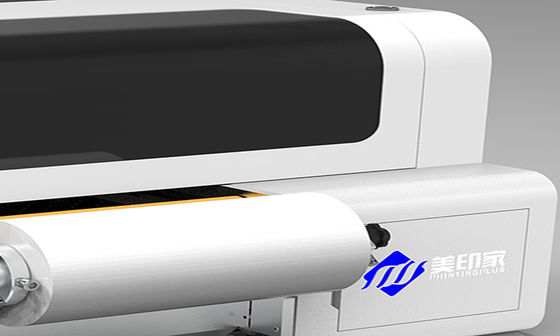 Mesin Printer UV Konsumsi Energi Kecil Digital Inkjet Uv Dtf Printer Black White