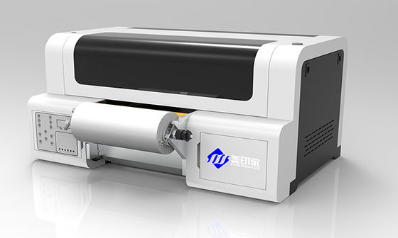 Cerdas Kecil Uv Flatbed Printer 30cm Lebar Printer Ink Jet Kecil