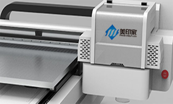 Printer Inkjet Digital UV Desktop Printer Inkjet Uv Dengan Pasokan Tinta Tekanan Positif