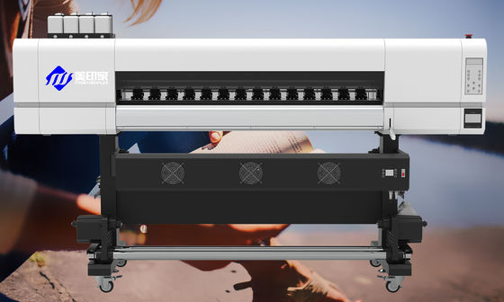 25m2/ Jam ECO Solvent Printer Pencetakan Dalam Ruangan Dengan Pengering Tinta 1800 W