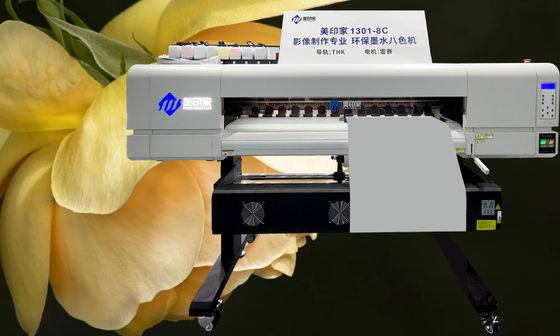 Printer Pelarut ECO Dalam Ruangan 2485X955X1573MM Ketebalan Media 1,5mm Hingga 6mm Dapat Disesuaikan