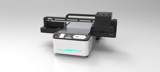 Precision 6 Pass UV Inkjet Flatbed Printer Sistem Tekanan Negatif dengan Area Cetak 600mm x 900mm
