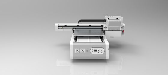 UV Inkjet Flatbed Printer Ruas yang dapat dicetak hingga 600x900 MM Dengan THK Guide Rail
